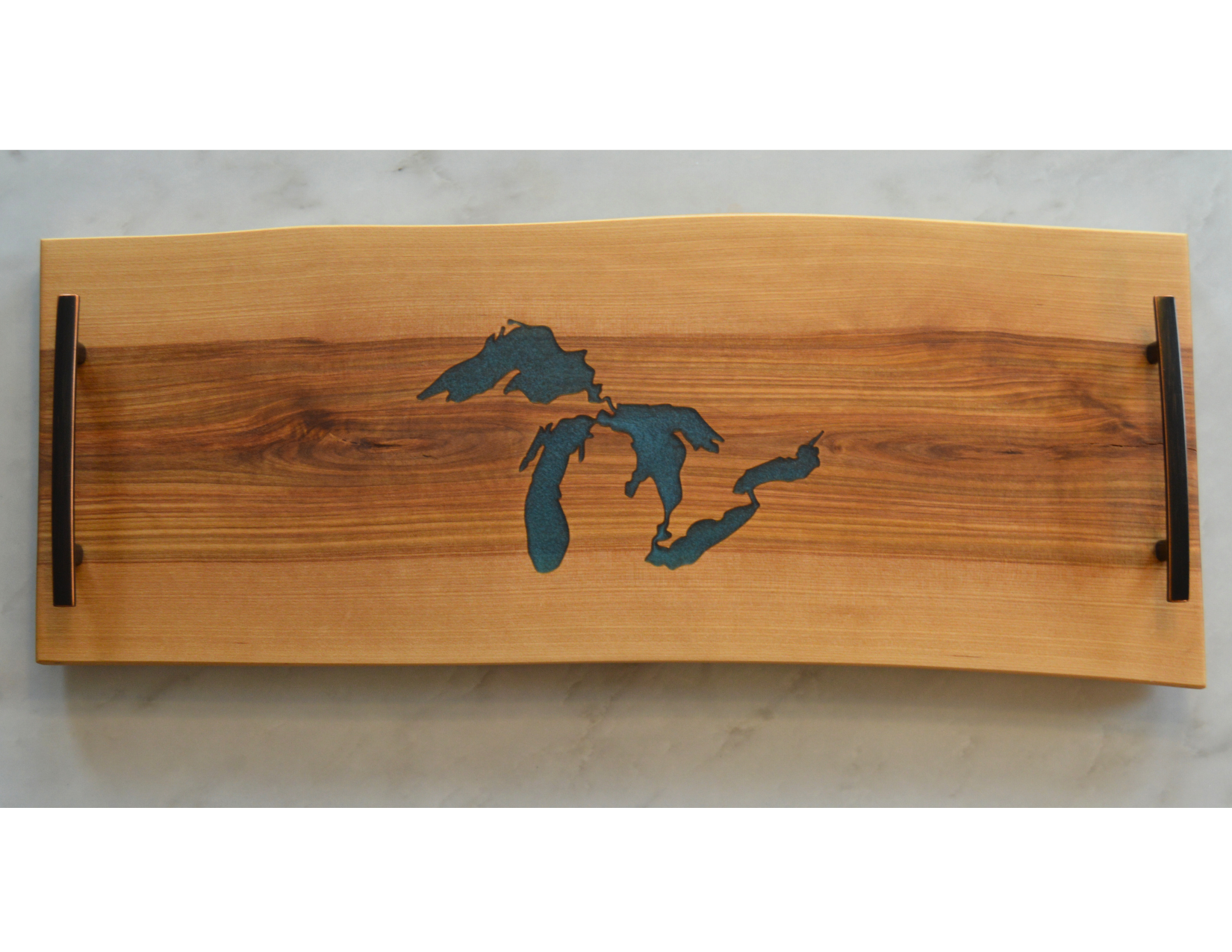 Maple Live Edge Serving Tray (24")