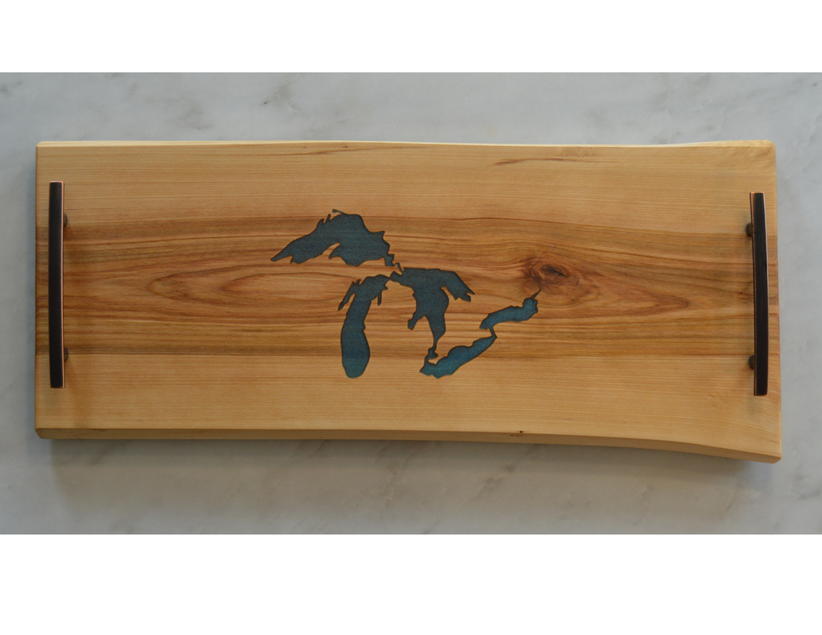 Maple Live Edge Serving Tray (24")